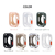 WEARPLANET Apple Watch 41/40mm用FLUFFY POT ソフトケース クロム シルバー WP26954-イメージ14