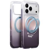 TORRAS iPhone18 Pro用複合素材PC+TPUｹｰｽ TORRAS O3 AIR SERIES ﾌｼﾞ･ｸﾞﾗﾃﾞﾊﾟｰﾌﾞﾙ フジ・グラデパーブル X00RP102M18021