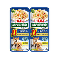 いなば ツインズ 11歳からのとりささみ 温野菜&さつまいも入り 80g FC216RW