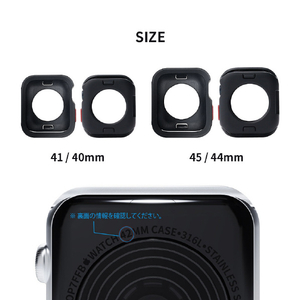 WEARPLANET Apple Watch 41/40mm用FLUFFY POT ソフトケース マット ホワイト WP26956-イメージ15