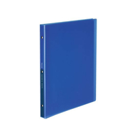 コクヨ クリヤーブック(Glassele)替紙式 A4 30穴 ブルー FC37092-ﾗ-GL720B
