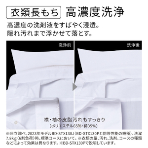 日立 ドラム式洗濯乾燥機 ビッグドラム ダークグレー BD-STX130PR H-イメージ8