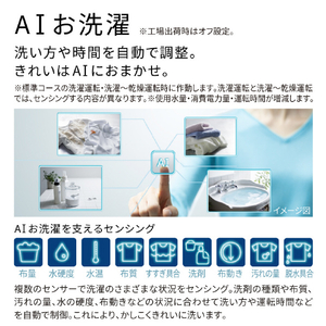 日立 ドラム式洗濯乾燥機 ビッグドラム ホワイト BD-SX130PR W-イメージ11
