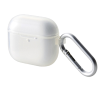 エレコム AirPods (第4世代)用 ソフトケース クリア AVA-AP06UCCR
