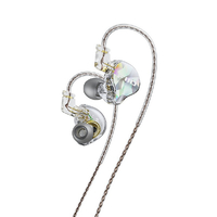 FIIO インイヤーモニター型イヤホン JD10 トランスペアレント FIO-IEM-JD10-T