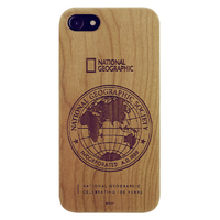 National Geographic iPhone SE(第3世代)/SE(第2世代)/8/7用ケース 130th Anniversary case Nature Wood チェリーウッド NG12991I8