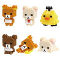 カワダ ナノブロック ミニナノ リラックマ(単品) NBMC17ﾐﾆﾅﾉﾘﾗﾂｸﾏ